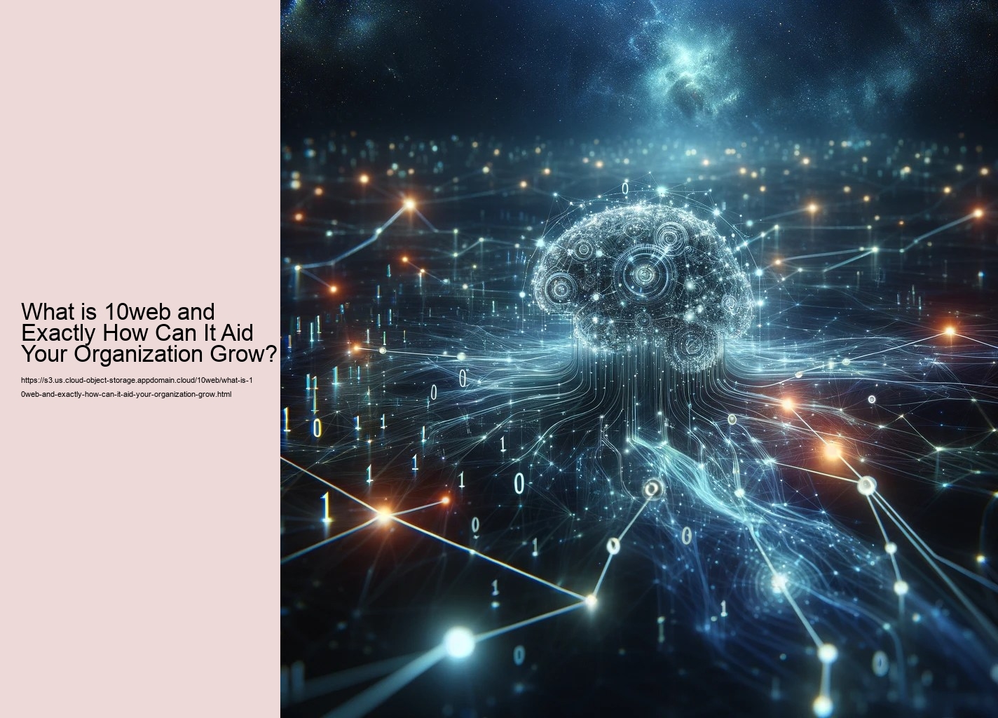 What is 10web and Exactly How Can It Aid Your Organization Grow?