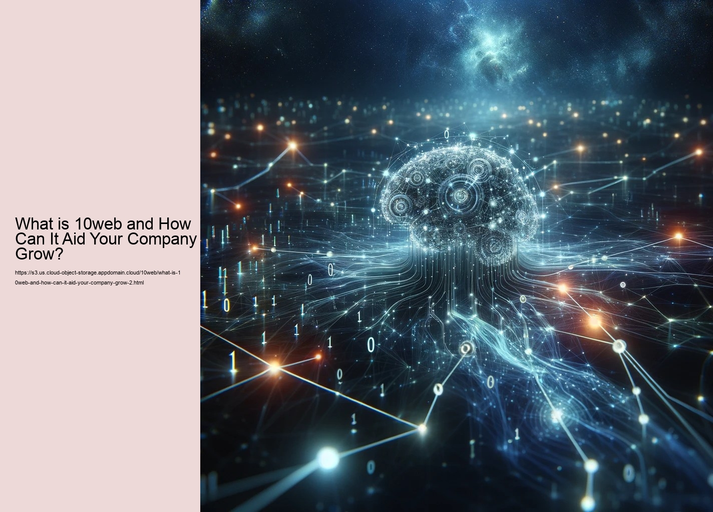 What is 10web and How Can It Aid Your Company Grow?