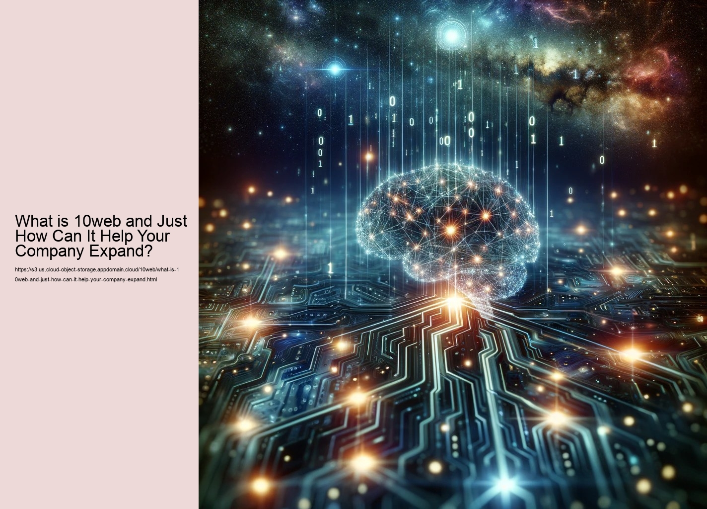 What is 10web and Just How Can It Help Your Company Expand?