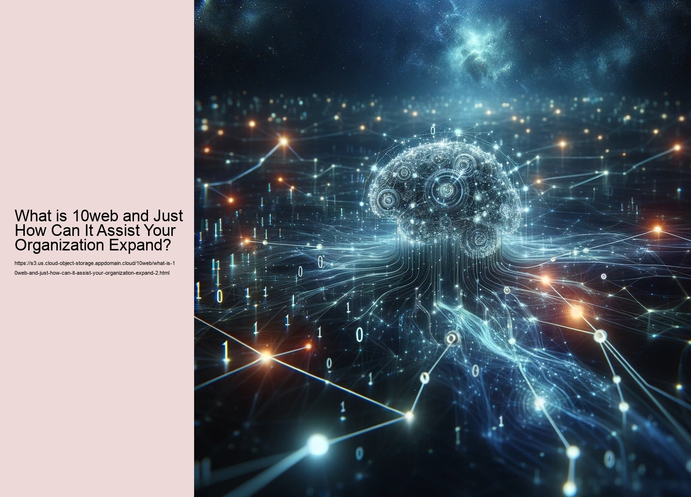 What is 10web and Just How Can It Assist Your Organization Expand?