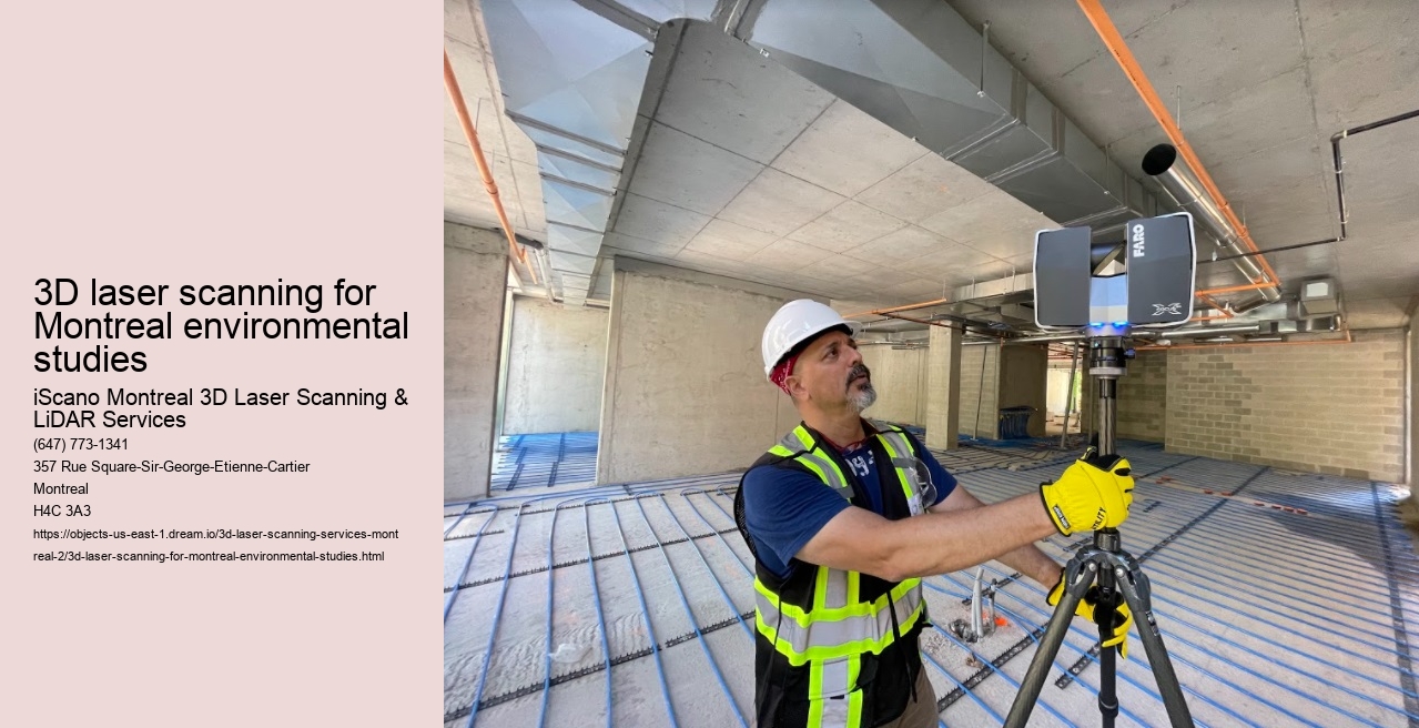 3D laser scanning for Montreal environmental studies