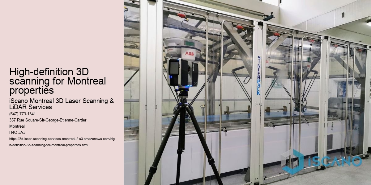 High-definition 3D scanning for Montreal properties