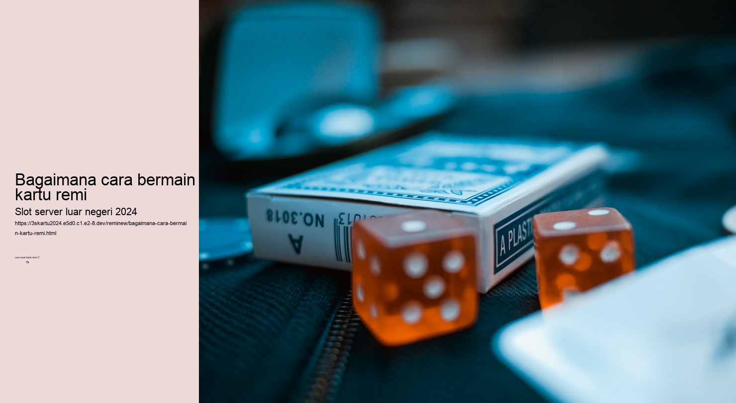 allintitle cara bermain kartu remi poker