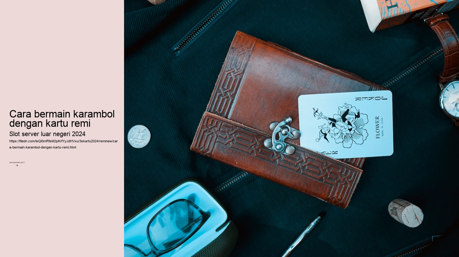 cara main poker dengan kartu remi