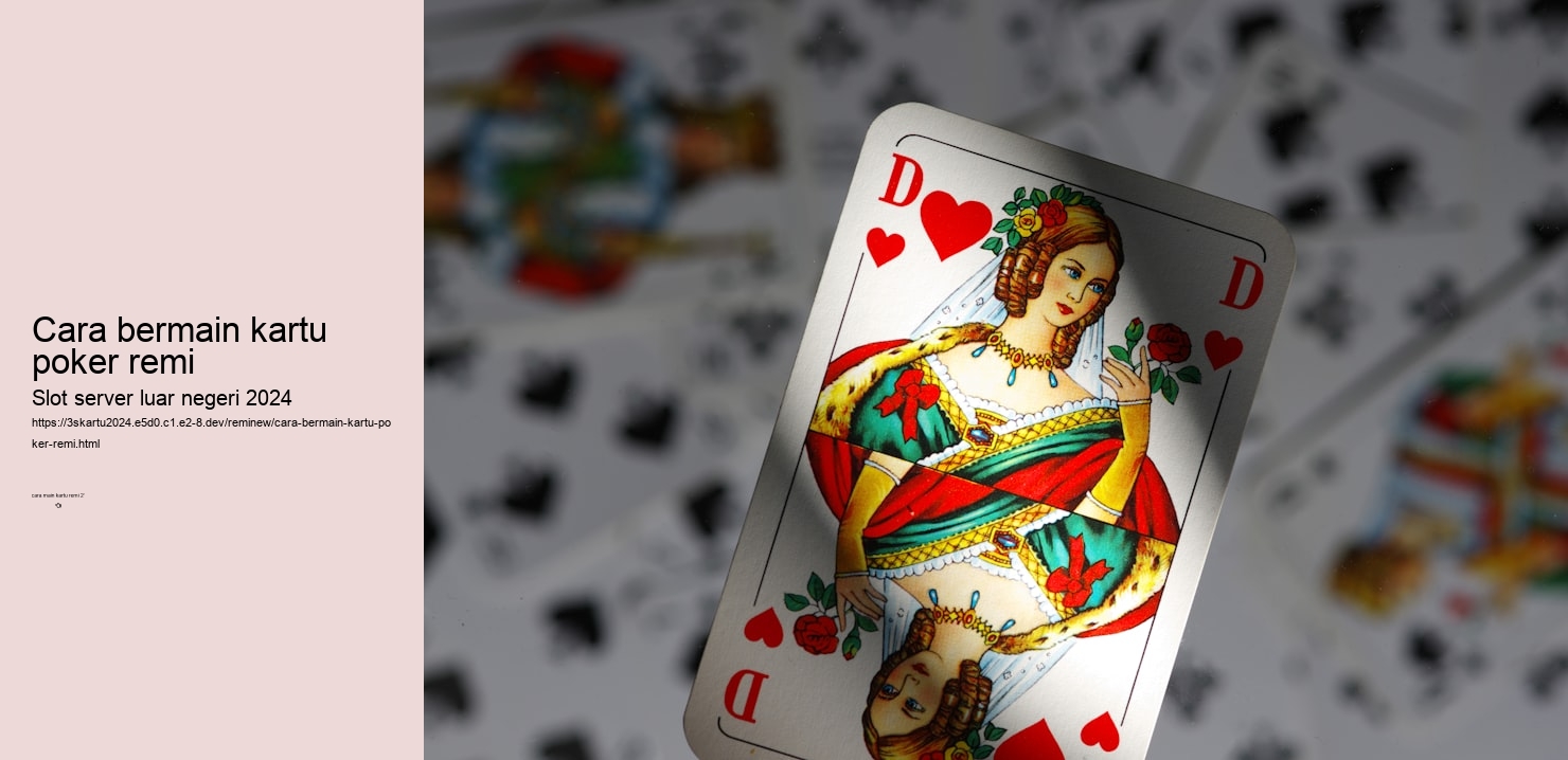 cara bermain 41 kartu remi