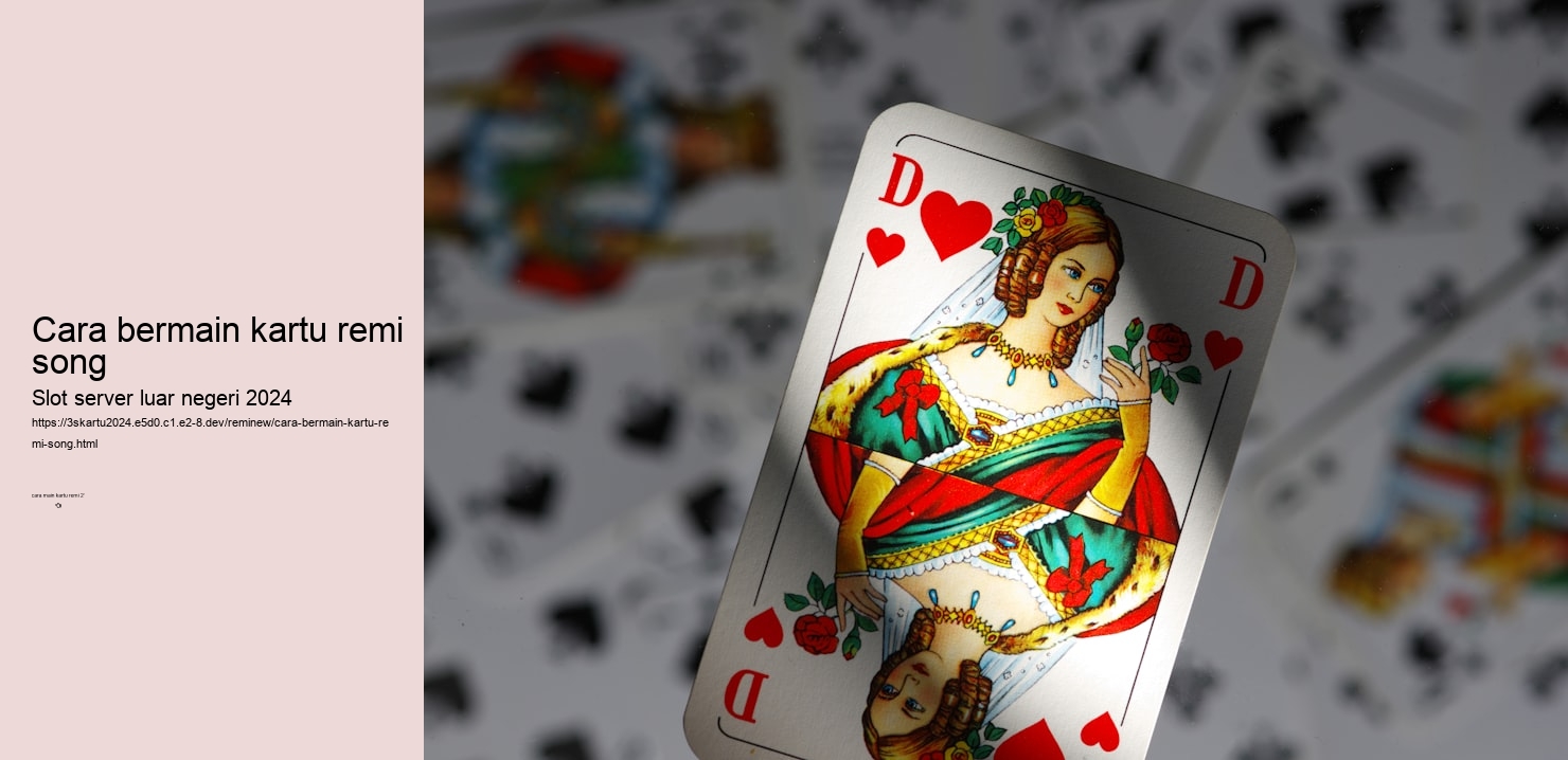 permainan tebak kartu remi cara