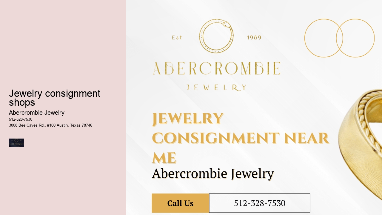 Jewelry consignment shops