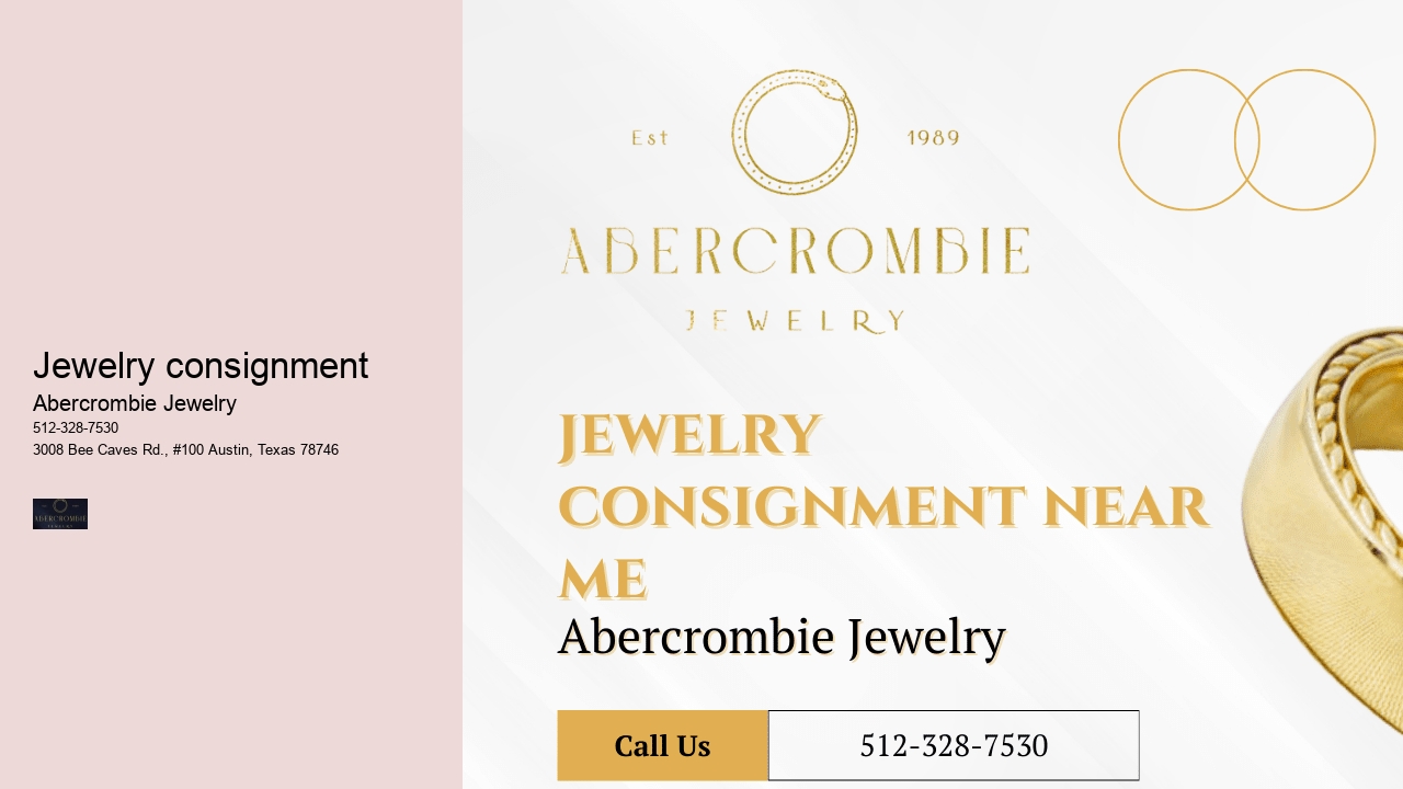 Jewelry consignment
