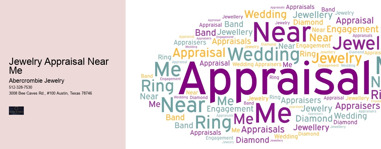 Jewelry Appraisal Near Me