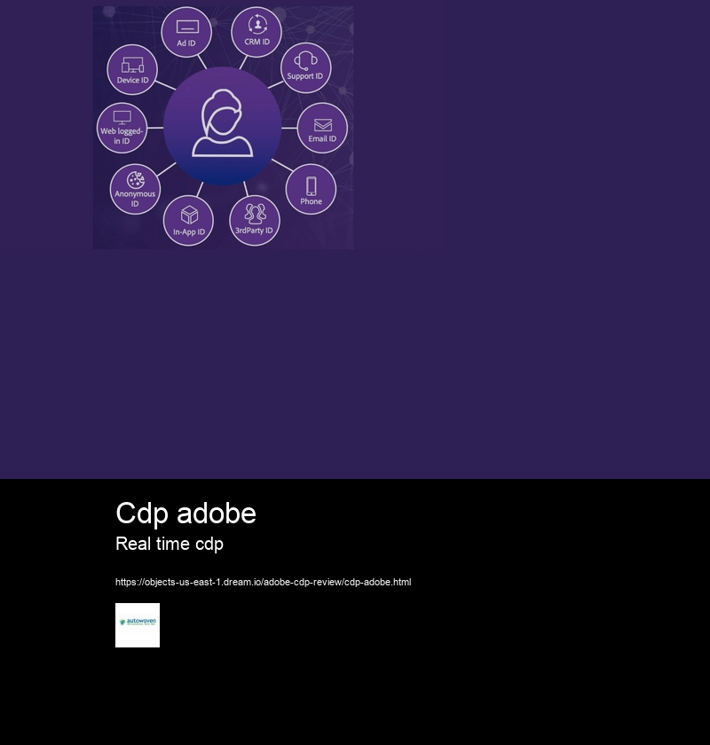 Cdp adobe Real time cdp Is there documentation available for Adobe Real-Time CDP?