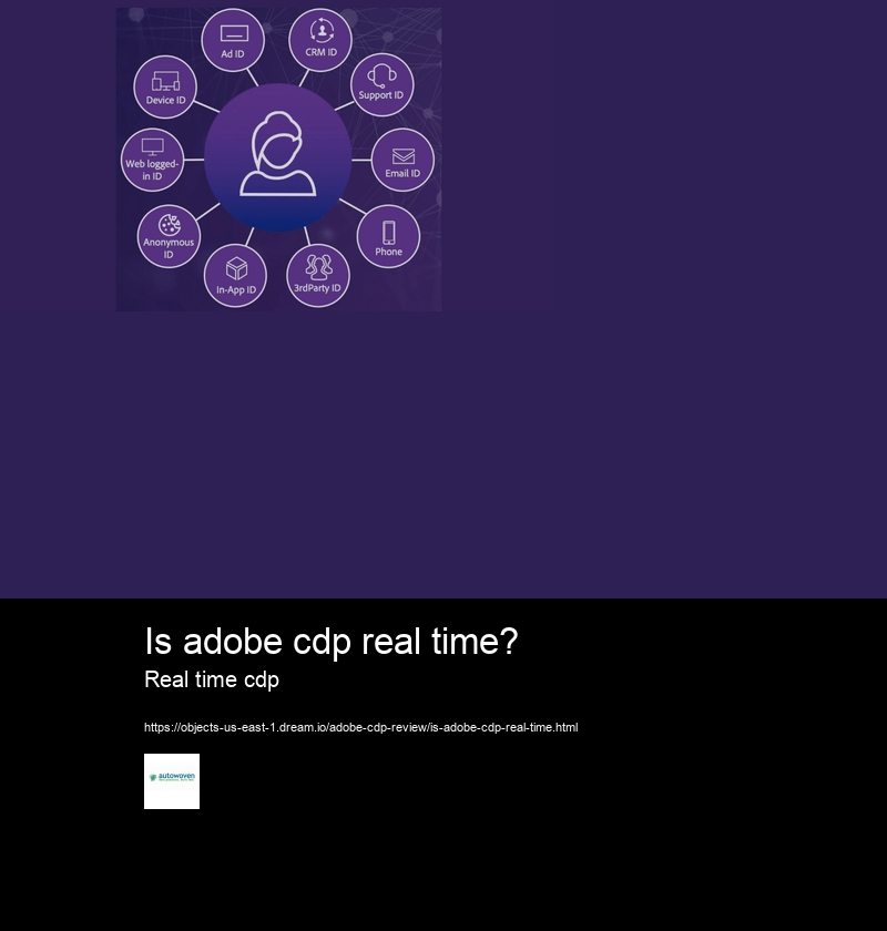 Is adobe cdp real time?