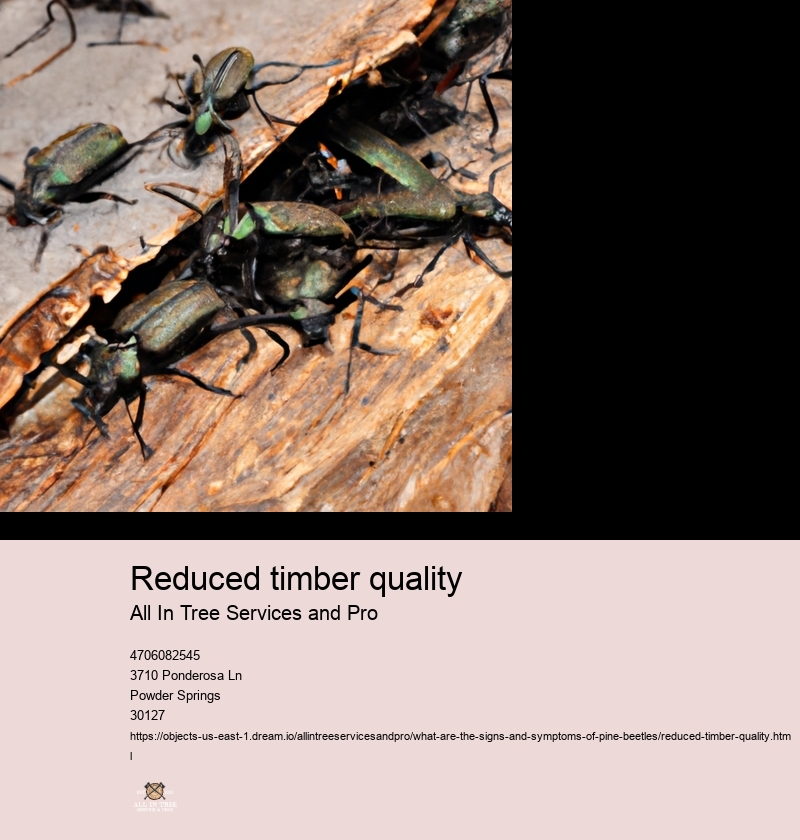 Reduced timber quality