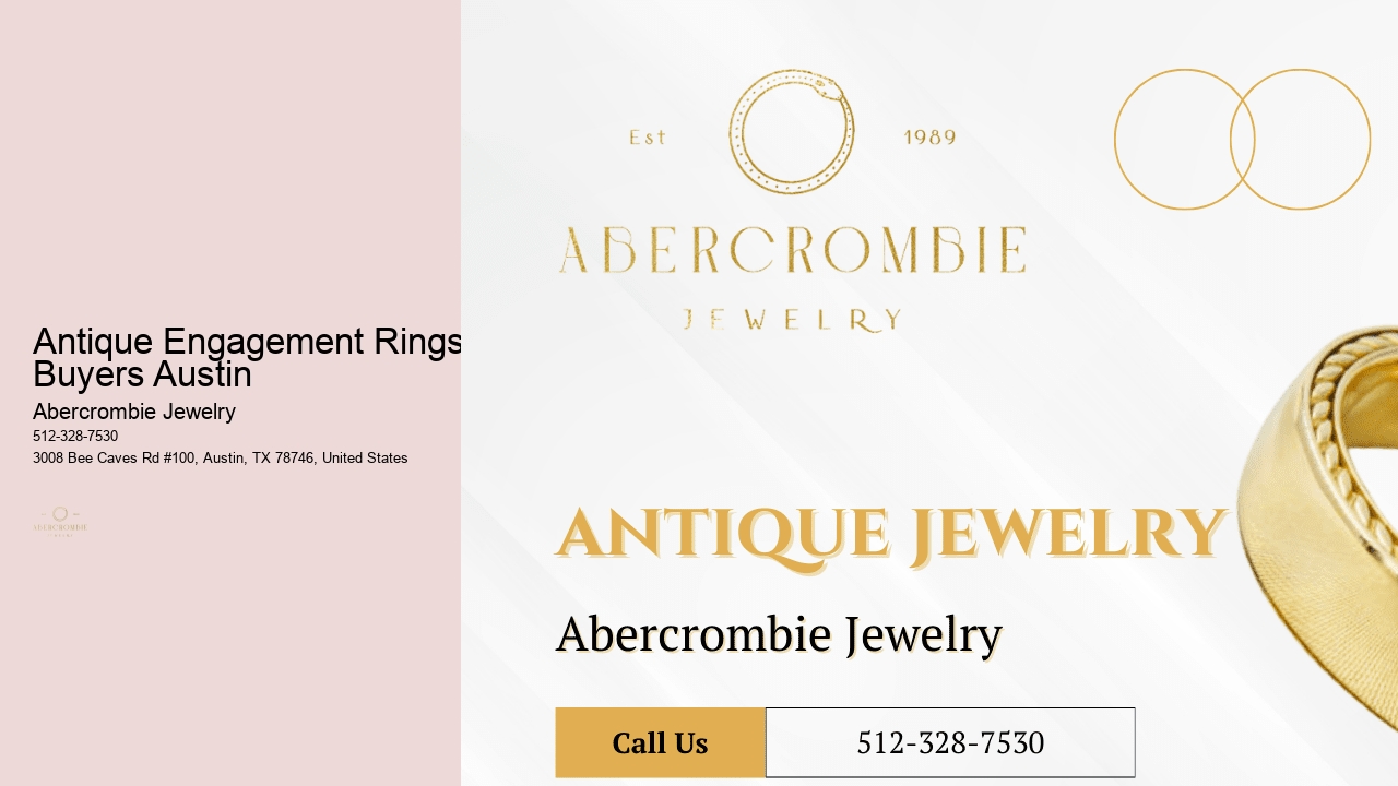 Antique Engagement Rings Buyers Austin