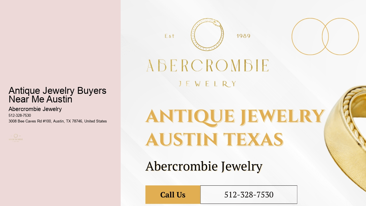 Antique Jewelry Buyers Near Me Austin
