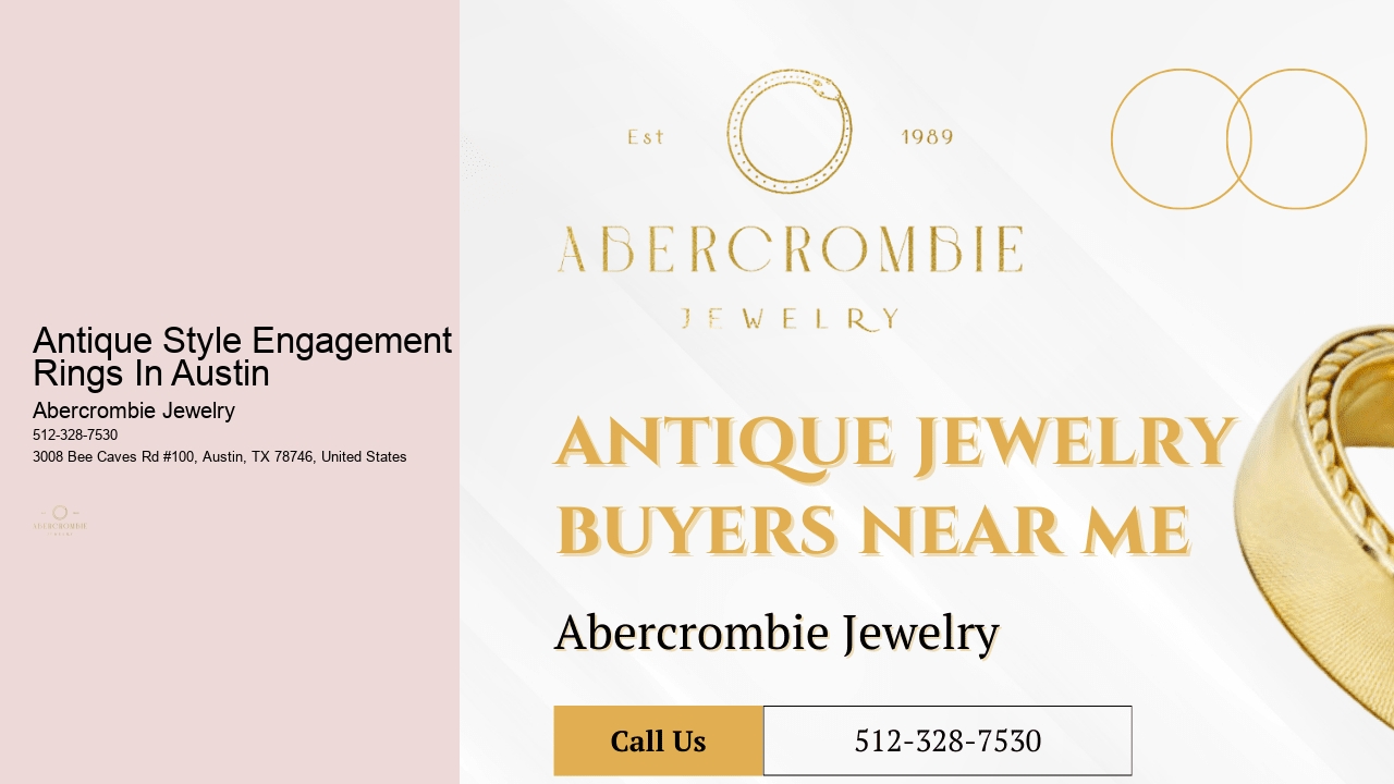Antique Style Engagement Rings In Austin