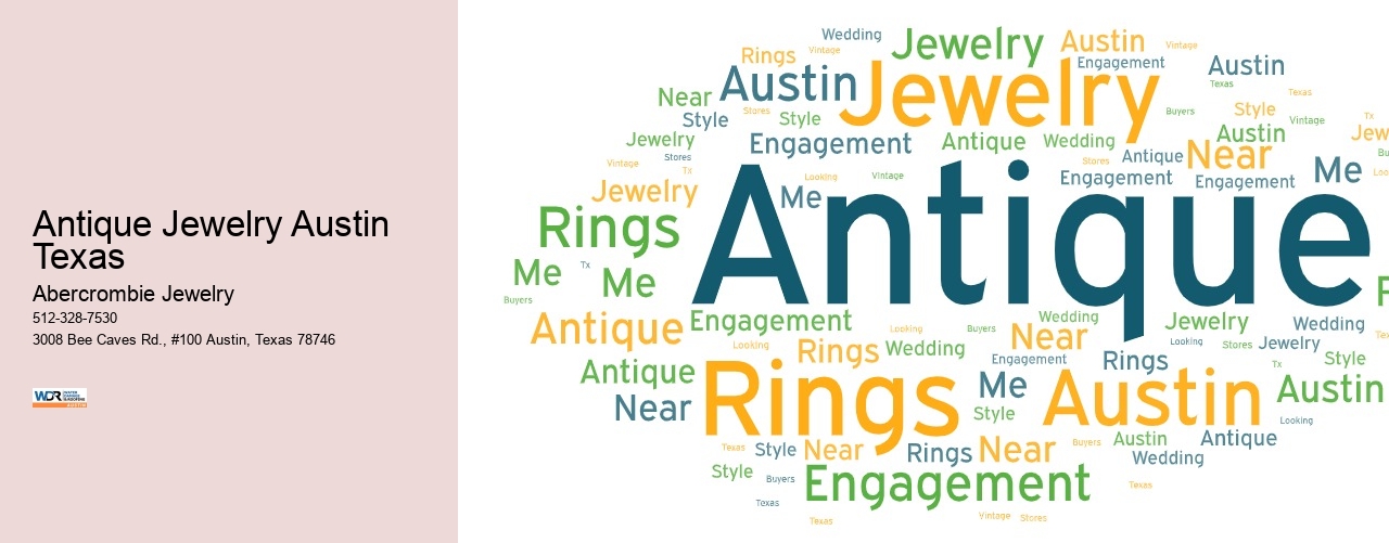 Antique Jewelry Austin Texas