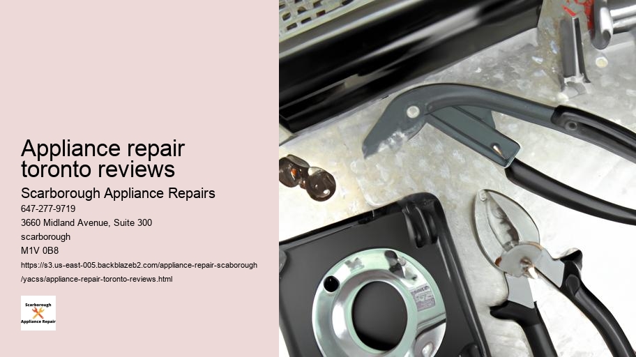 Common Appliance Issues and How to Fix Them: A Scarborough Guide