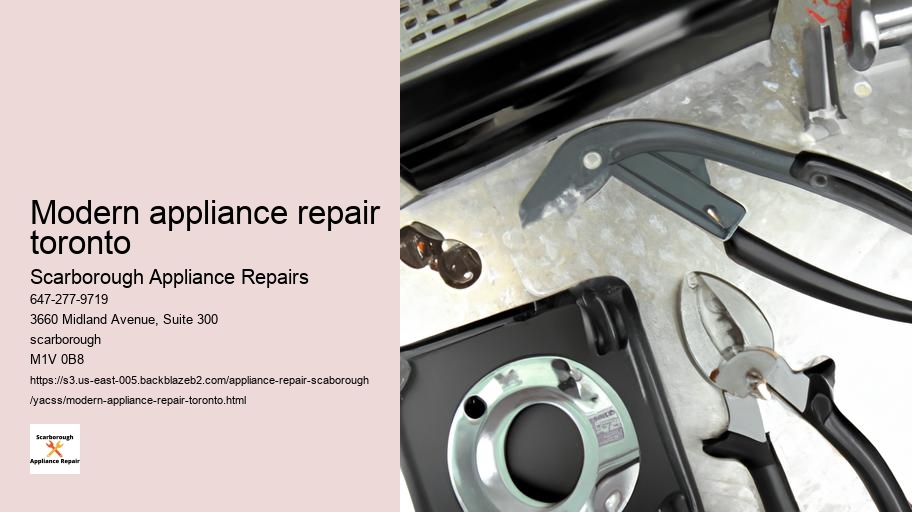 Appliance Repair in Scarborough: What to Expect from a Service Visit