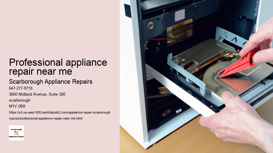 Appliance Repair in Scarborough: What to Expect from a Service Visit