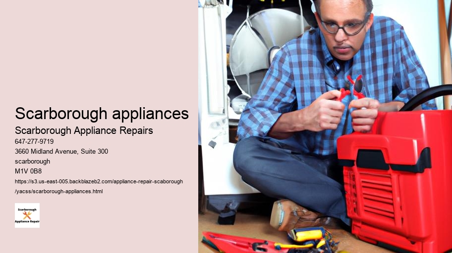 How to Choose Between Local and National Appliance Repair Services in Scarborough