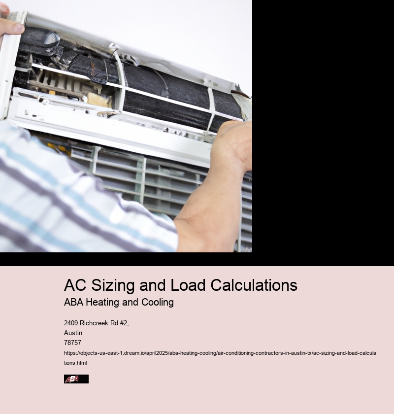 AC Sizing and Load Calculations
