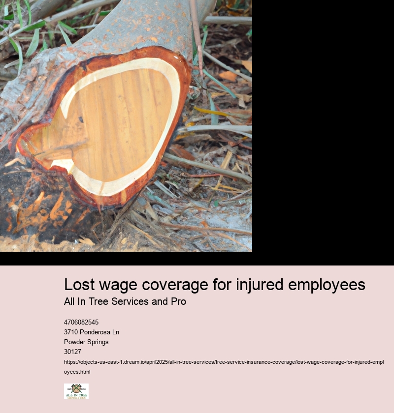 Lost wage coverage for injured employees