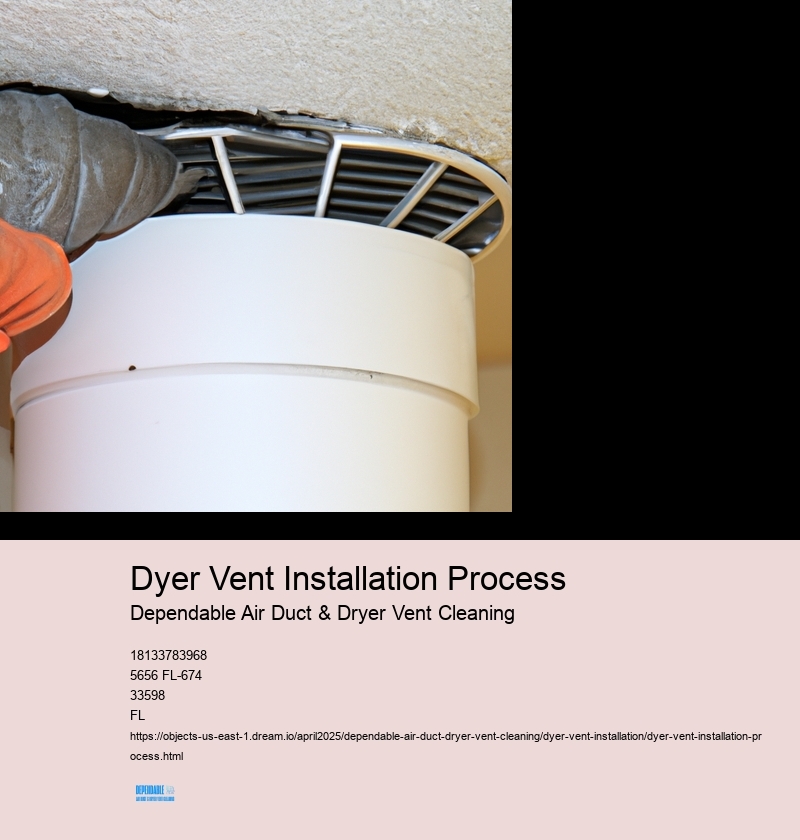 Dyer Vent Installation Process