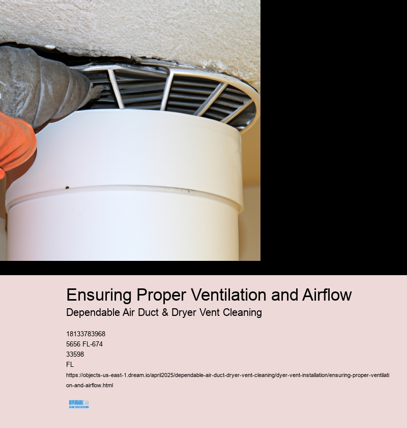 Ensuring Proper Ventilation and Airflow