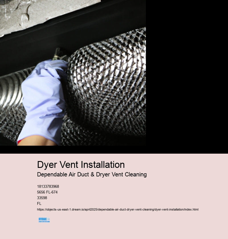 Dyer Vent Installation