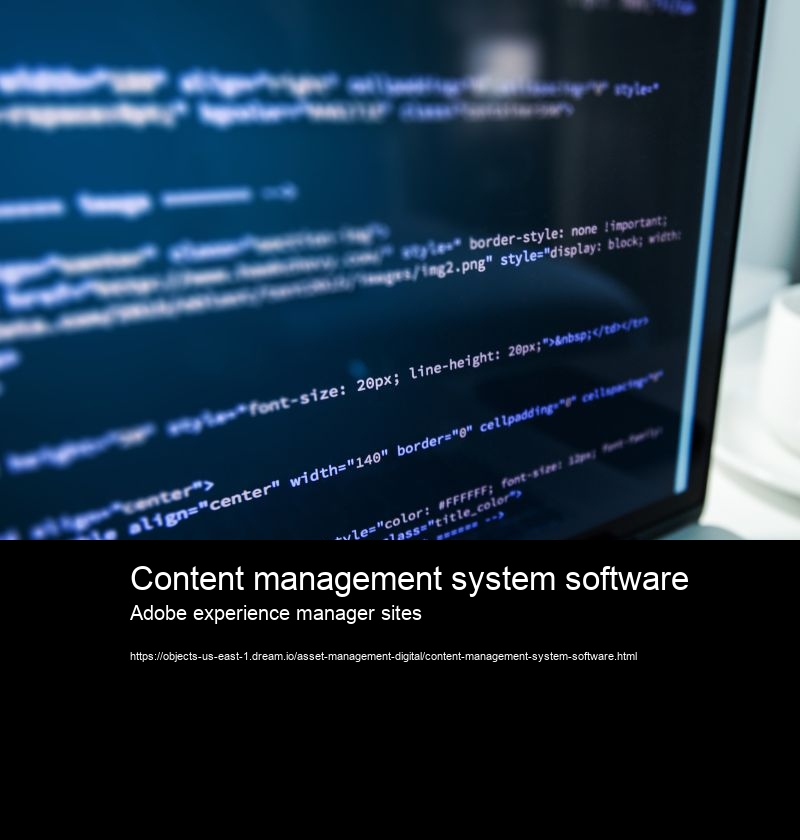 Content management system software