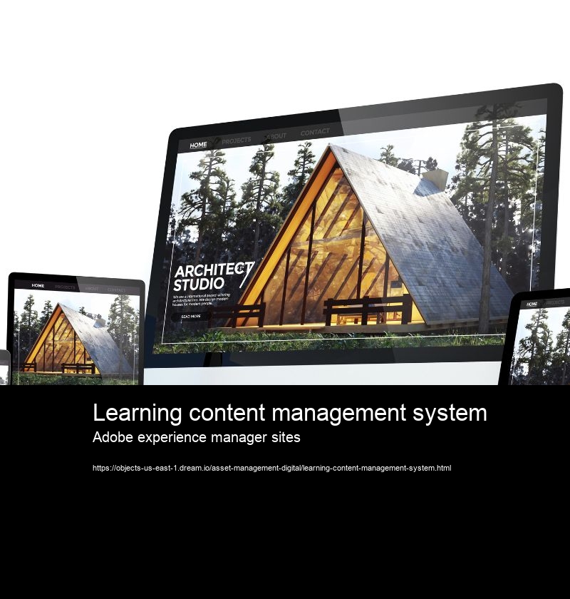 Learning content management system