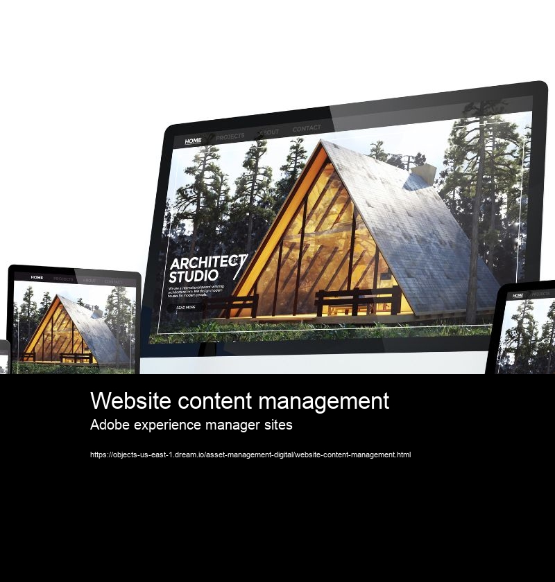 Website content management