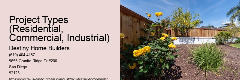 Project Types (Residential, Commercial, Industrial)