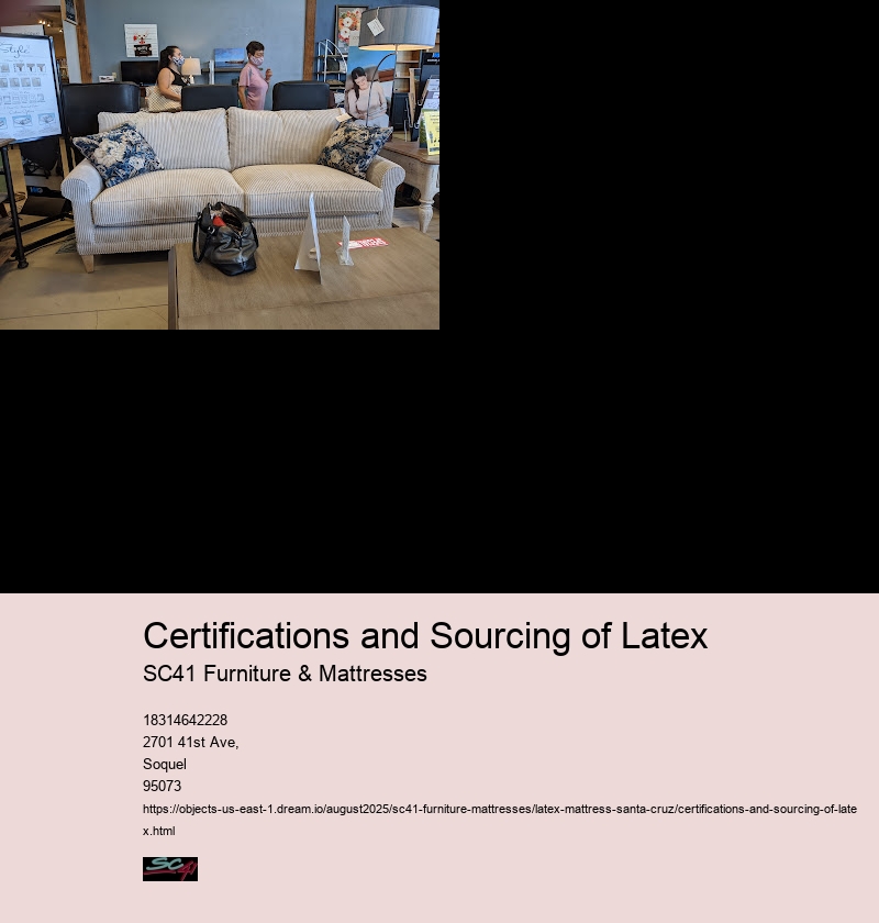 Certifications and Sourcing of Latex