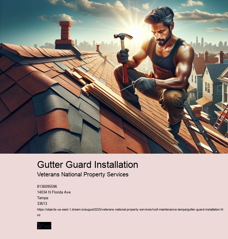 Gutter Guard Installation