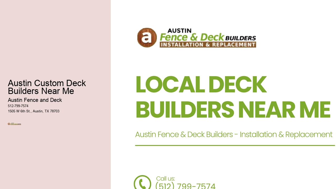 Austin Custom Deck Builders Near Me 