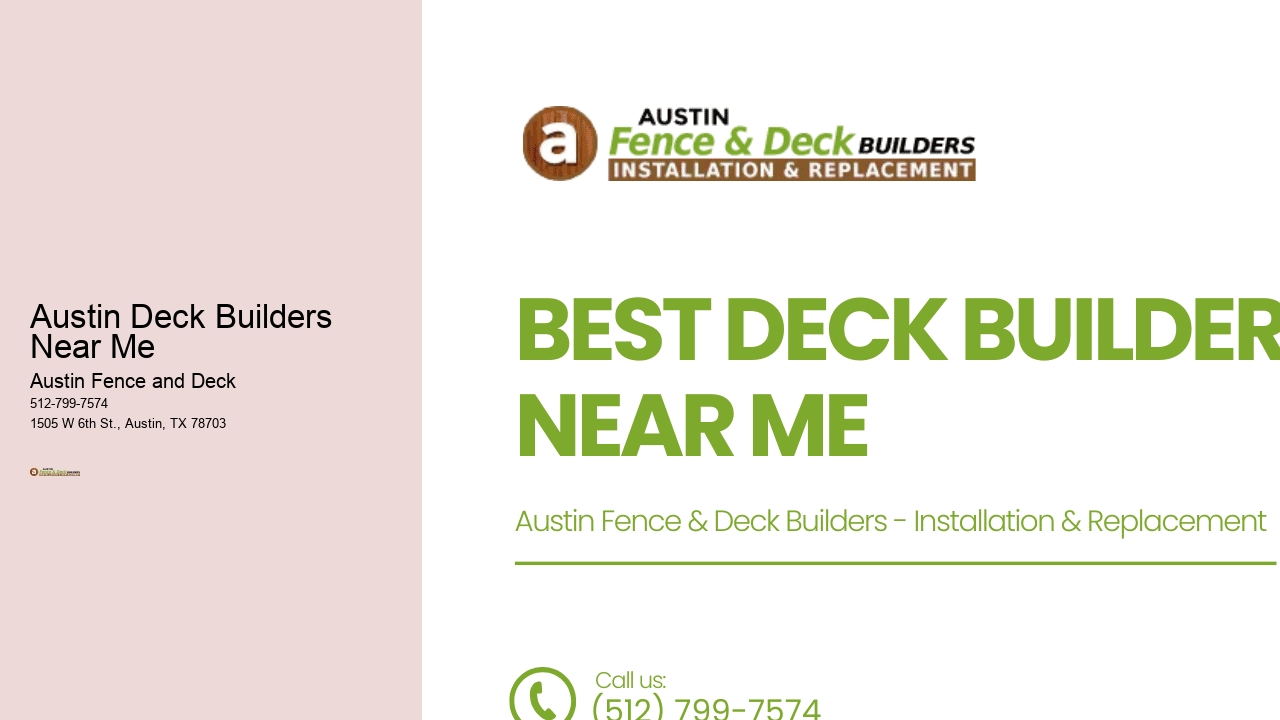 Austin Deck Builders Near Me 