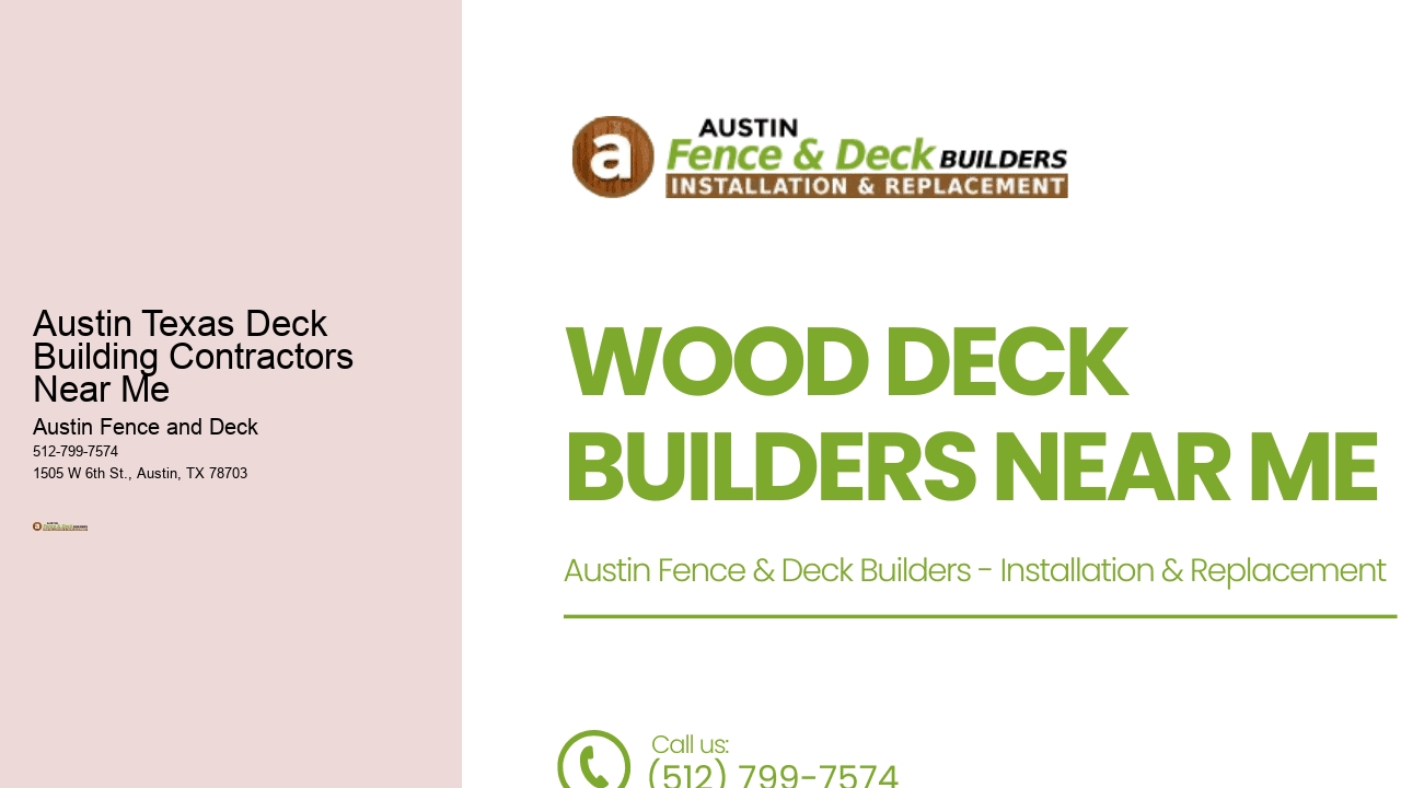 Austin Texas Deck Building Contractors Near Me