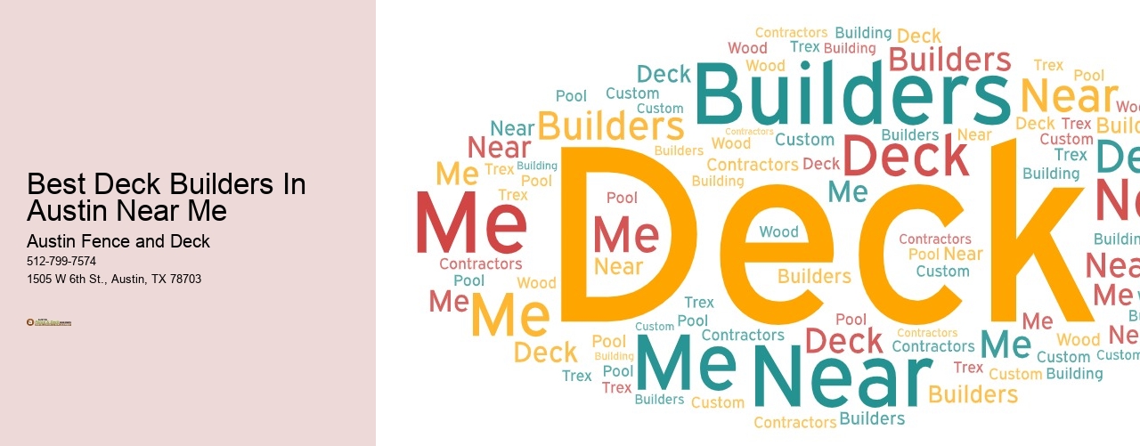 Best Deck Builders In Austin Near Me 