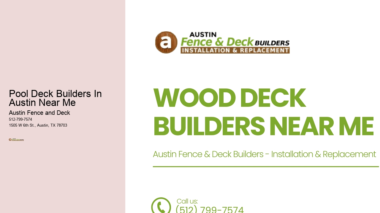 Pool Deck Builders In Austin Near Me 