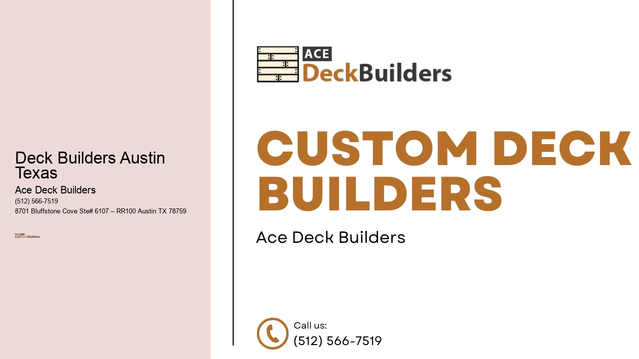 Deck Builders Austin Texas 