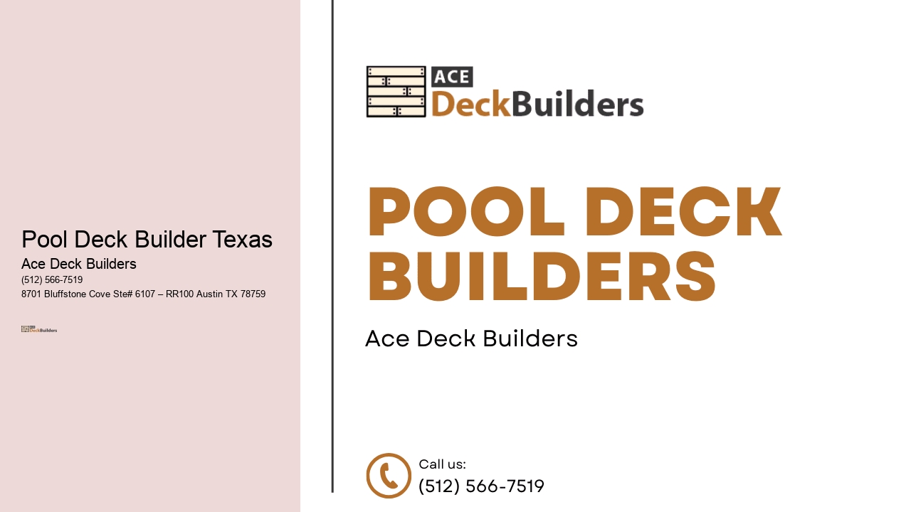 Pool Deck Builder Texas 