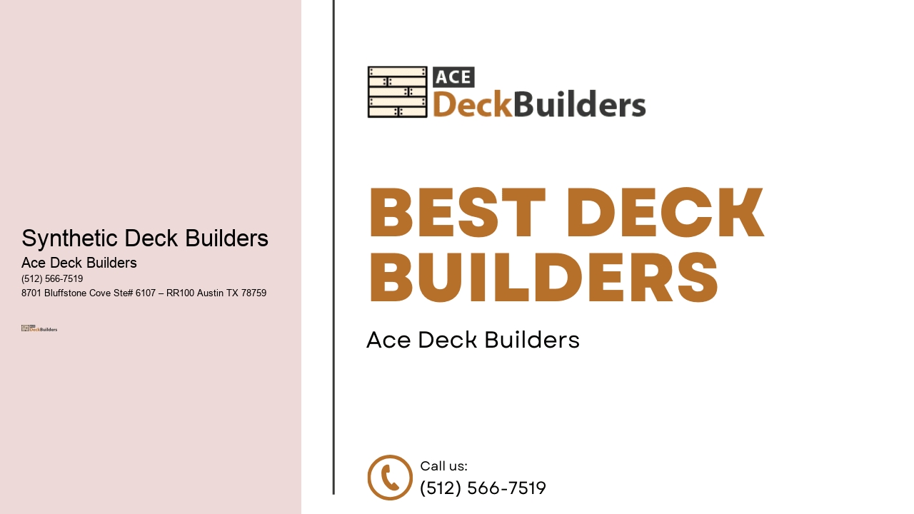 Synthetic Deck Builders 