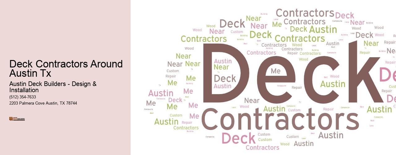 Deck Contractors Around Austin Tx 