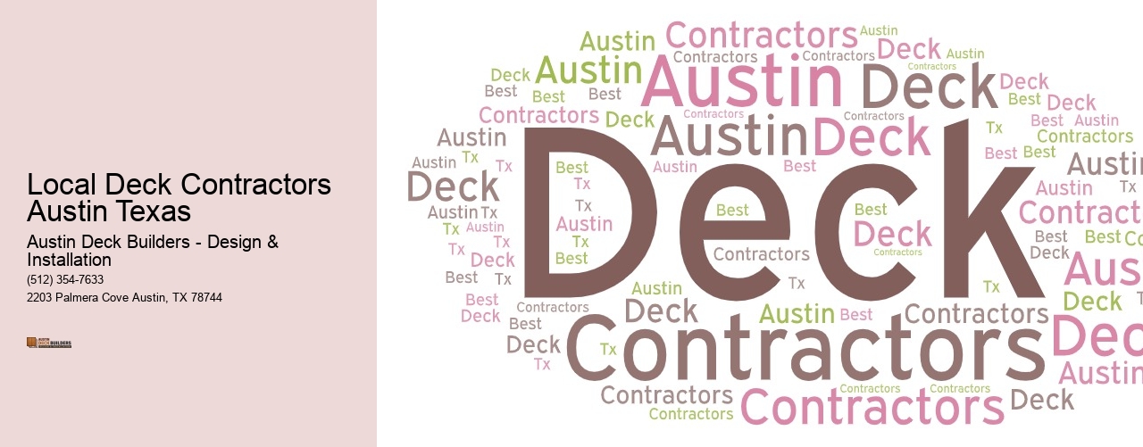 Local Deck Contractors Austin Texas 