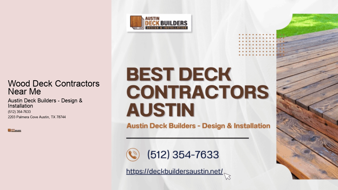 Wood Deck Contractors Near Me
