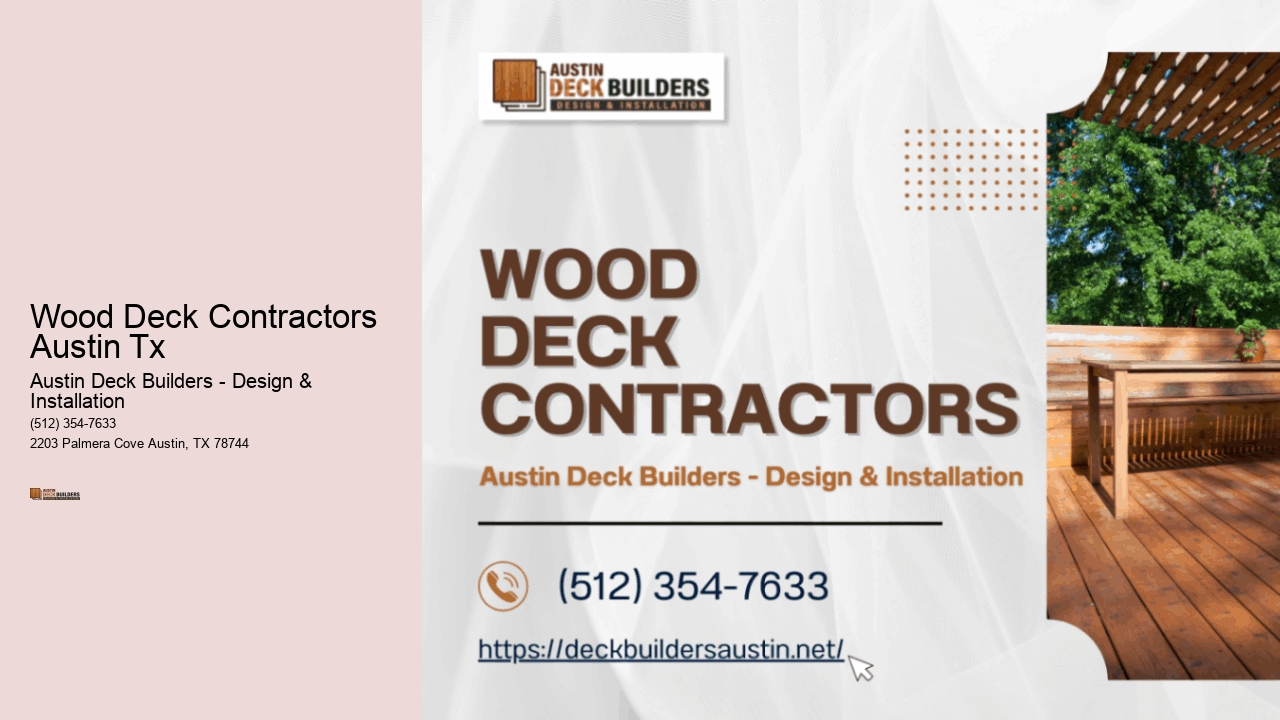 Wood Deck Contractors Austin Tx 