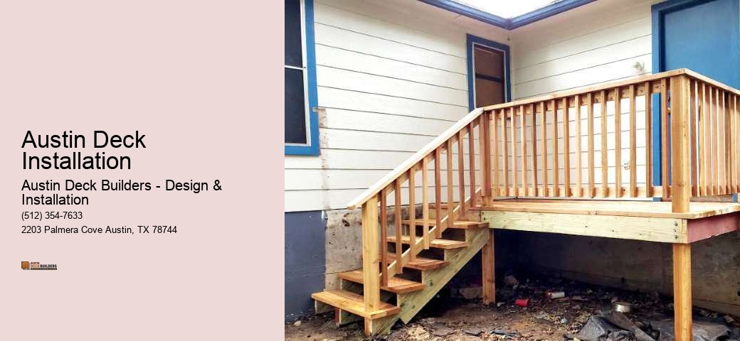 Austin Deck Installation 