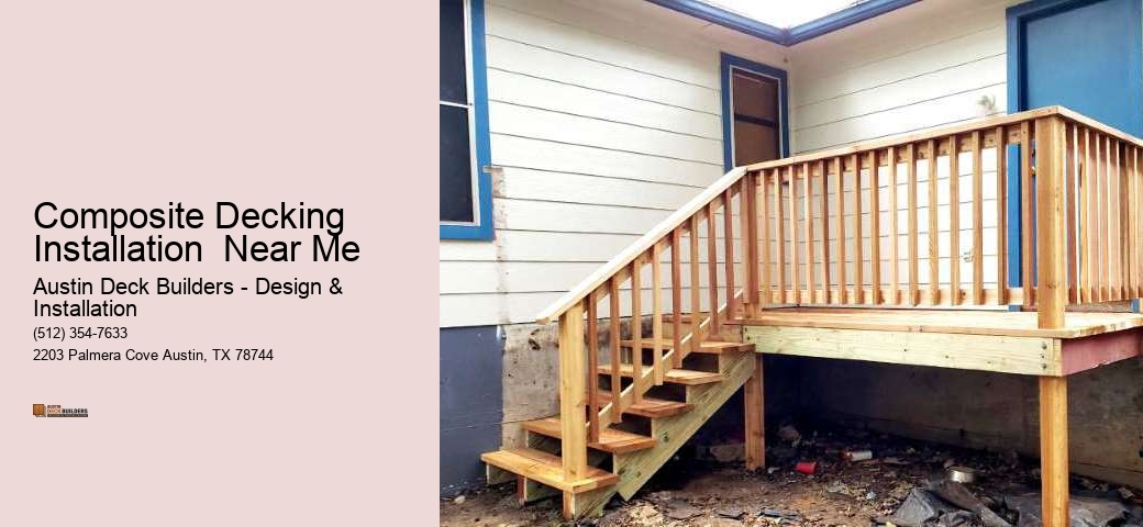 Composite Decking Installation  Near Me