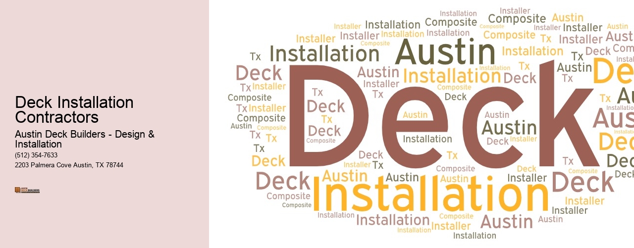 Deck Installation Contractors 